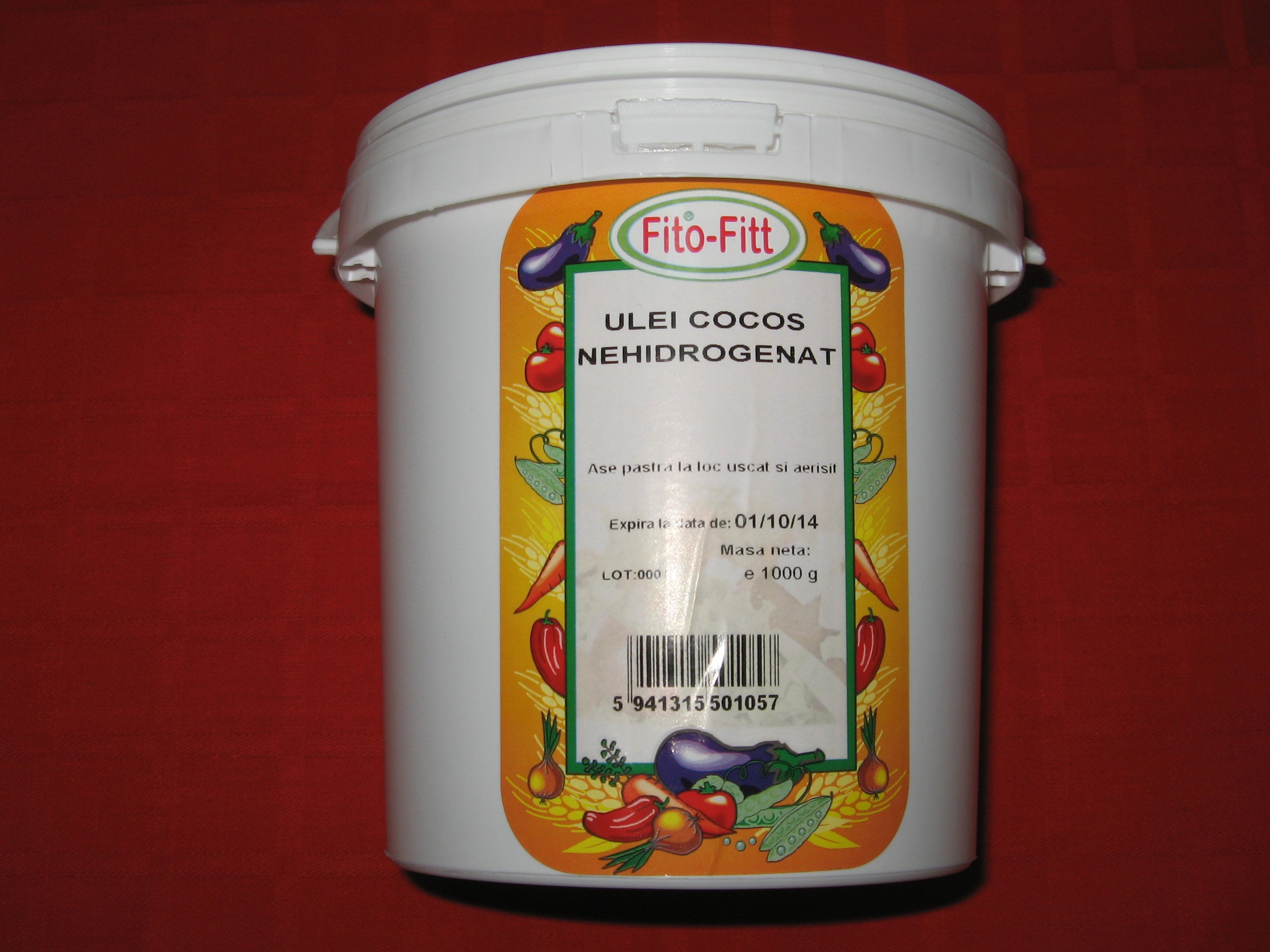 Ulei de cocos NEHIDROGENAT 1000ml - Fito-Fitt