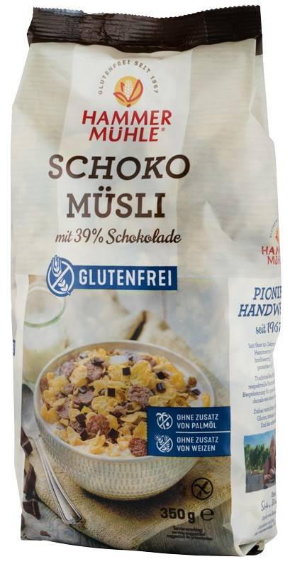 Musli cu 39% ciocolata 350g - HAMMER MUHLE