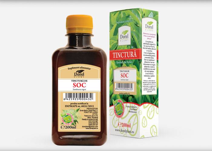 Tinctura de SOC 200ml - Dorel Plant