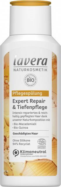 Balsam expert reparator si ingrijire profunda eco-bio, 200ml LAVERA