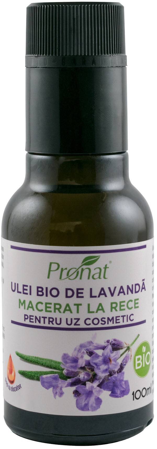 Ulei de lavanda, macerat la rece, 100ml - Pronat