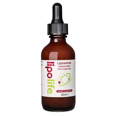 Vitamina B12 lipozomala 1000mcg/1ml, 60ml, Lipolife Hydroxy