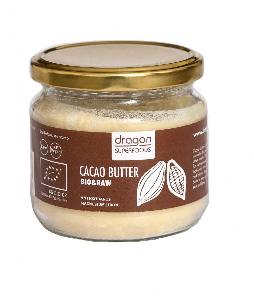 Unt de cacao bio 300ml - Dragon Superfoods