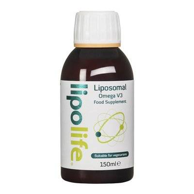 Omega V3 lipozomal, vegan, 150ml - Lipolife