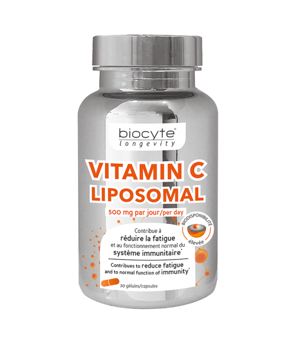 VITAMINA C LIPOZOMALA 500mg, 30 CAPSULE - BIOCYTE