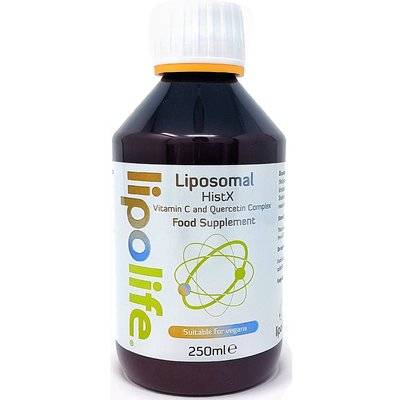 Lipolife HistX complex lipozomal de Vitamina C si Quercitin, 250ml - Lipolife