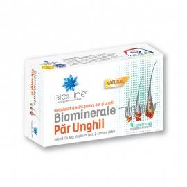 BIOMINERALE PAR SI UNGHII 30 cpr - Helcor