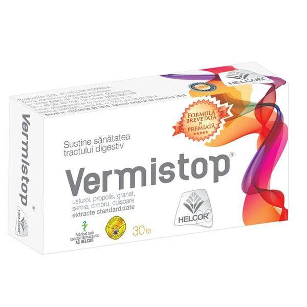 VERMISTOP, 30cps - Helcor