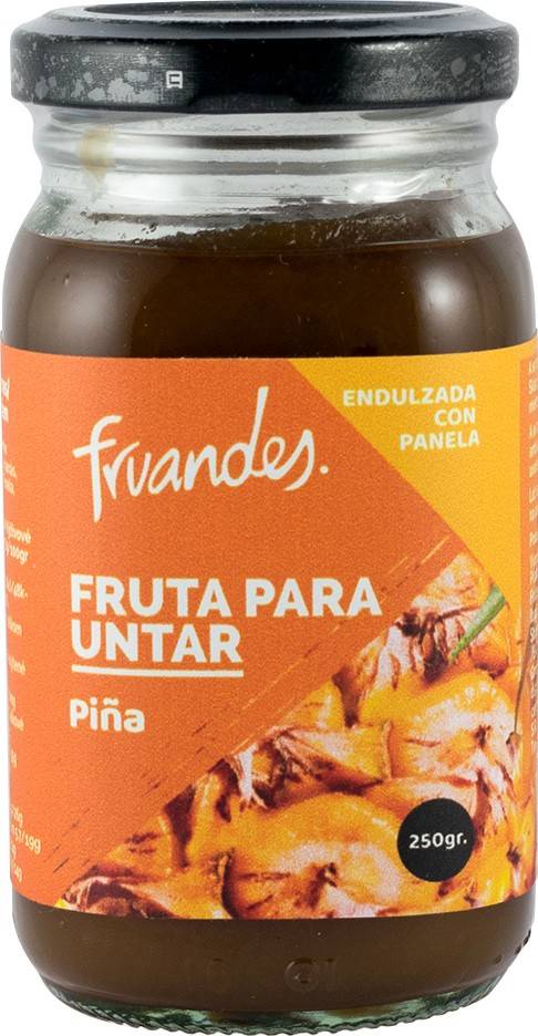 Gem de ananas indulcit cu panela, eco-bio, 250g - Juan Valdez