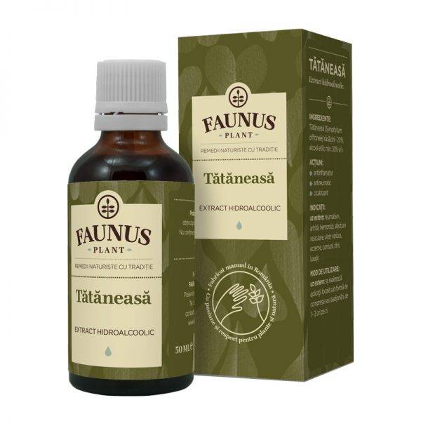 Tinctura Tataneasa 50ml - Faunus Plant