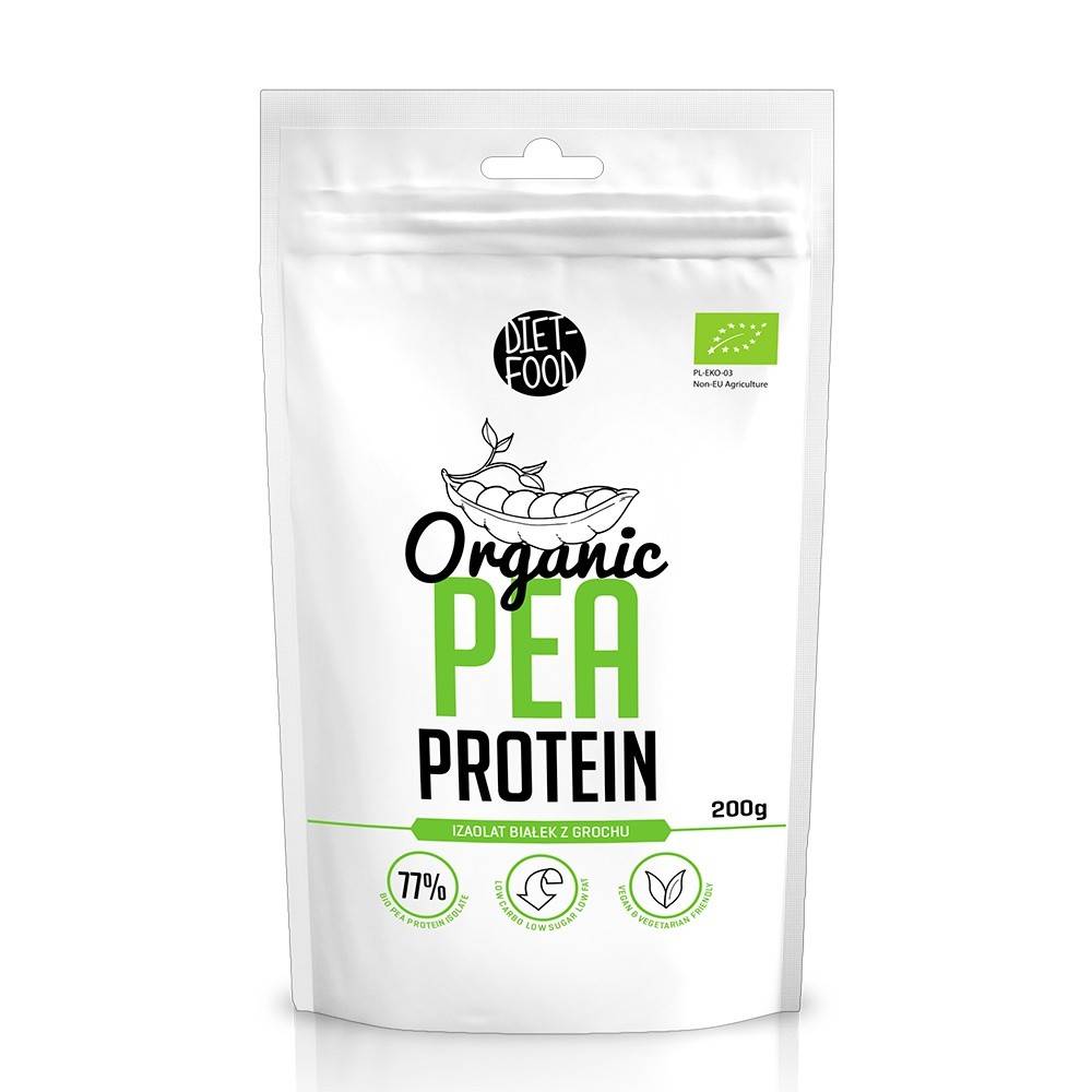 Proteina din mazare, eco-bio, 200g - Diet Food