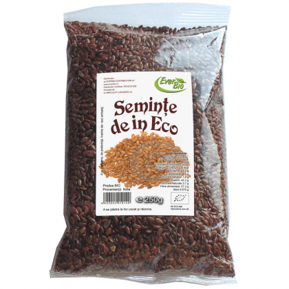 Seminte de in maro eco-bio 250g - EVERBIO