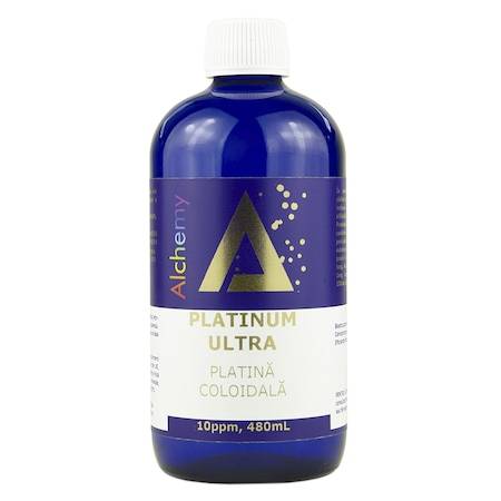 Platina coloidala Platinum Ultra, 10ppm, Alchemy, 480ml - AGHORAS