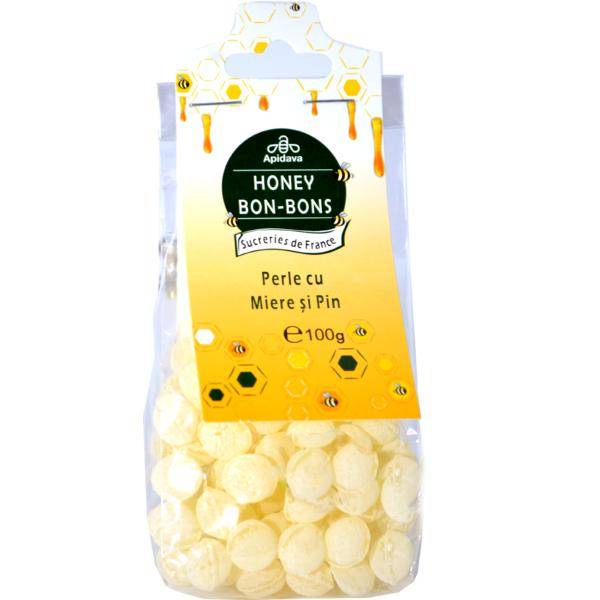 Perle cu Miere si Pin, 100g - Apidava