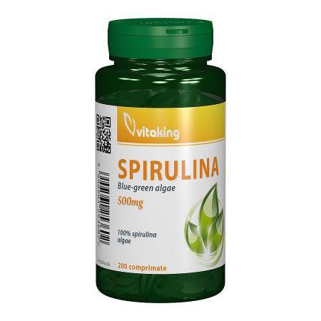 Spirulina, 500mg, 200cpr - Vitaking