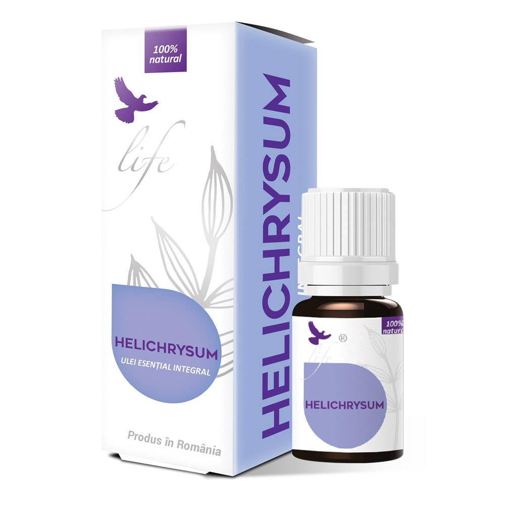 Ulei esential de Helichrysum, 5ml - Life Bio