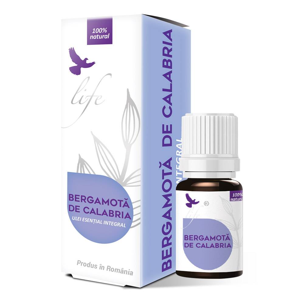 Ulei esential de Bergamota de Calabria, 5ml - Life Bio