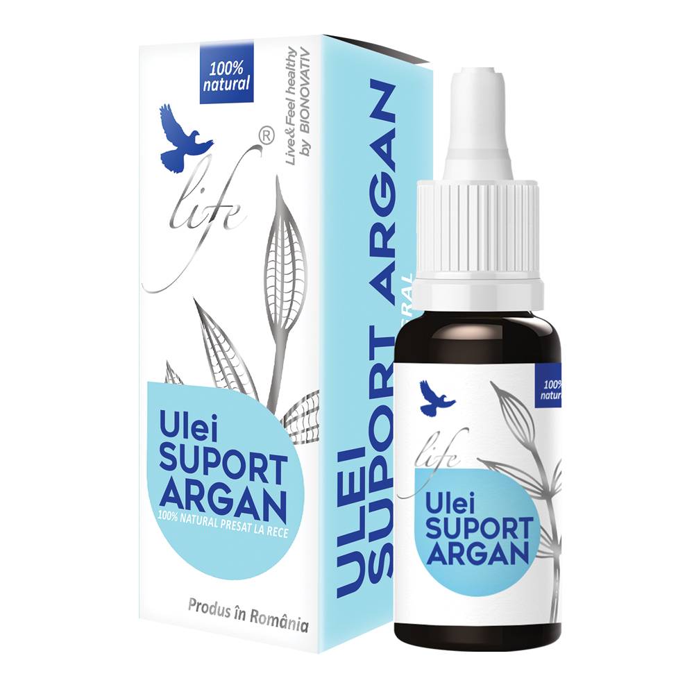 ULEI SUPORT DE ARGAN, 10ml - Life Bio