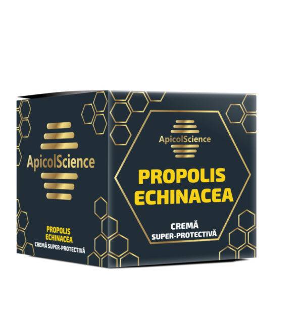 Crema super-protectiva cu propolis si Echinacea, 75ml - Apicol Science