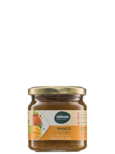 Sos Mango Chutney Fara Gluten, Eco-bio, 220ml - NATURATA