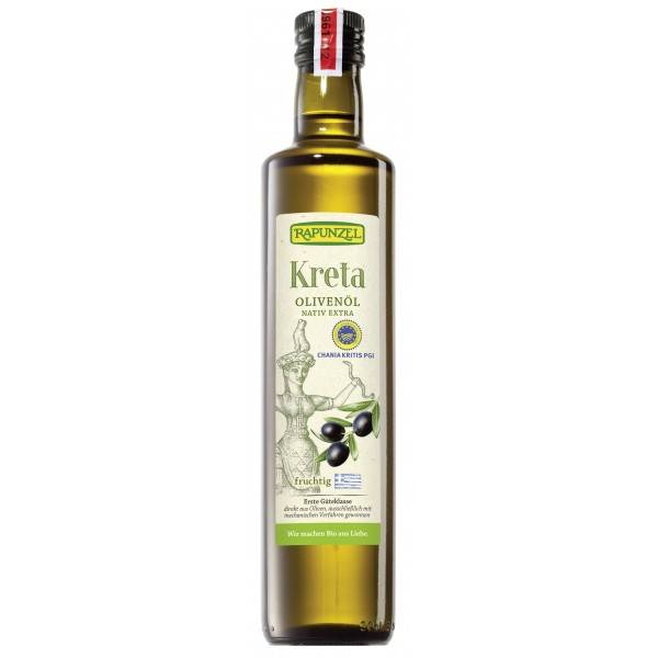 Ulei de masline din Creta P.D.O. extravirgin, eco-bio, 500ml - Rapunzel