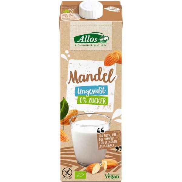 Bautura de migdale, eco-bio, 1l - Allos