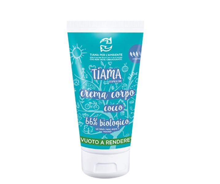 Crema de corp cu cocos, eco-bio, 150ml - Tiama