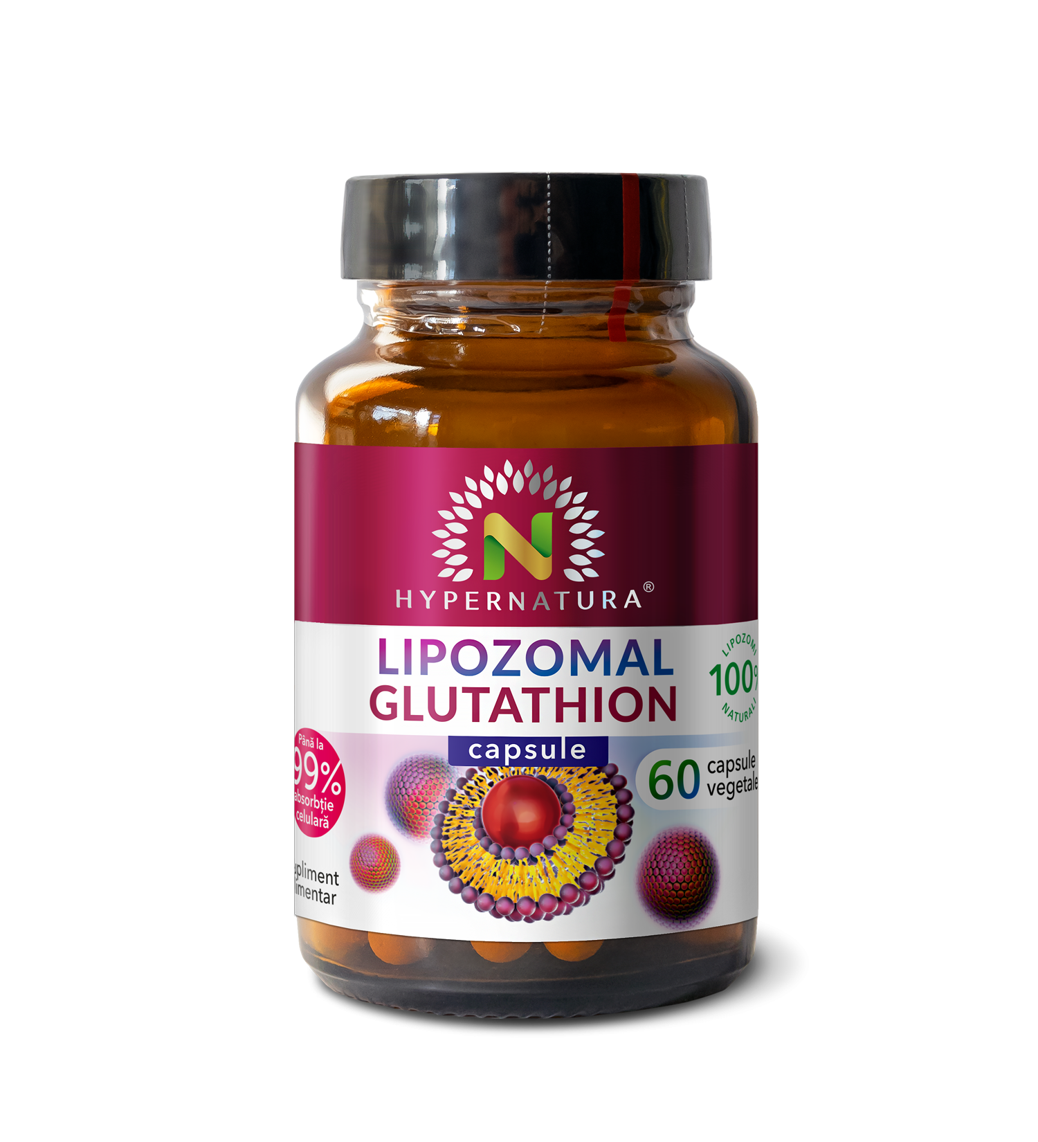 Lipozomal Glutathion, 60cps - Hyperfarm