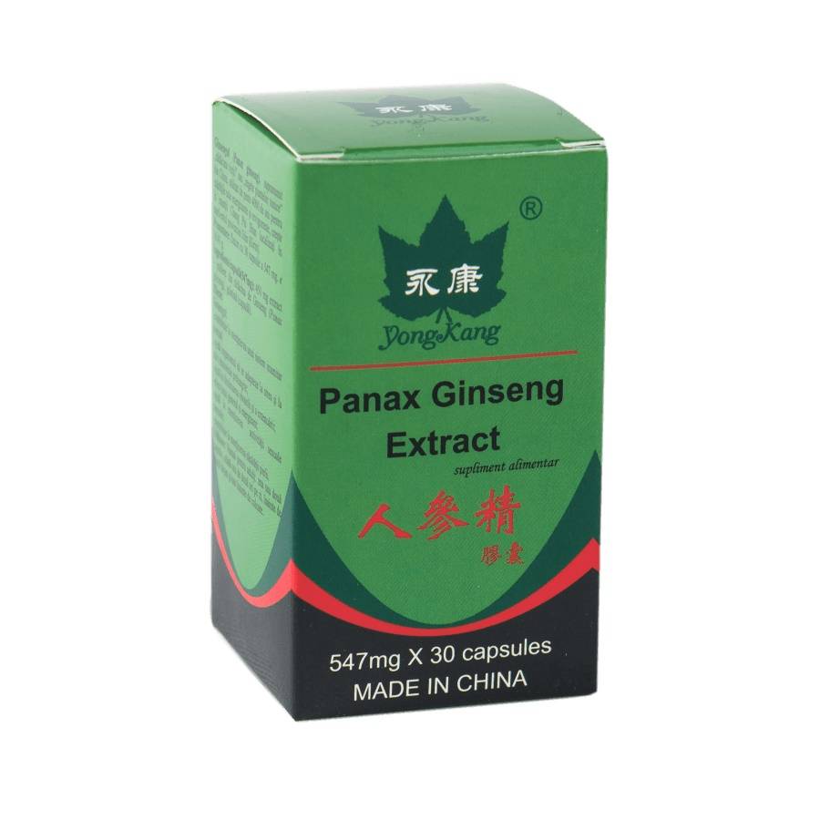 Panax Ginseng extract, 30cps - YONG KANG