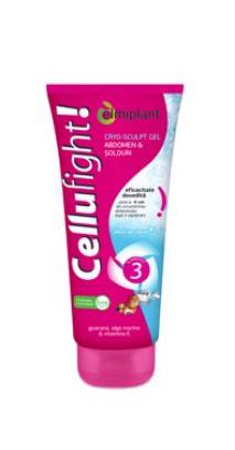 Cellufight Gel Cryo-Sculpt pentru abdomen si solduri, 200ml - ELMIPLANT