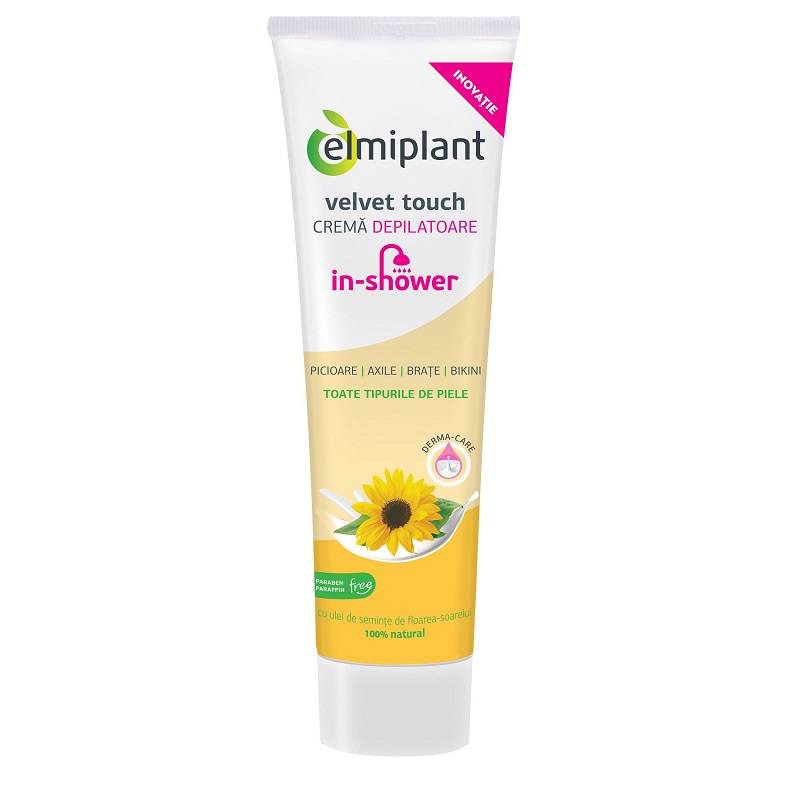 Crema depilatoare in timpul dusului, 150ml - ELMIPLANT