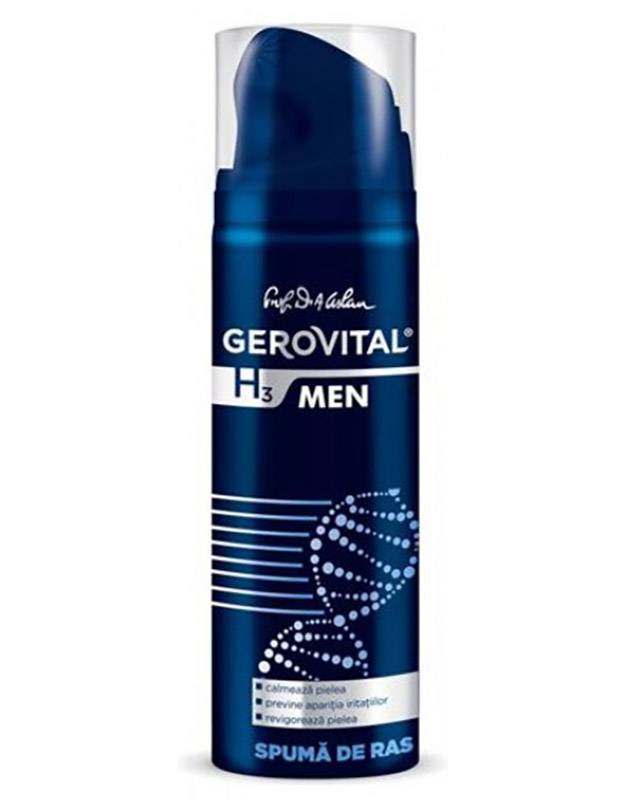 Spuma de ras, 200ml - Gerovital H3 Men