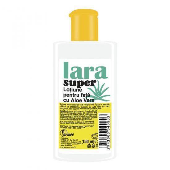 Lotiune pentru fata cu aloe vera, 150ml - Lara Super