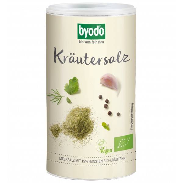 Sare cu plante aromatice, eco-bio, 125g - Byodo