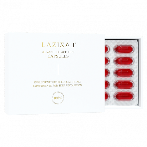 LAZIZAL Advanced Face Lift Capsules - DuoLife