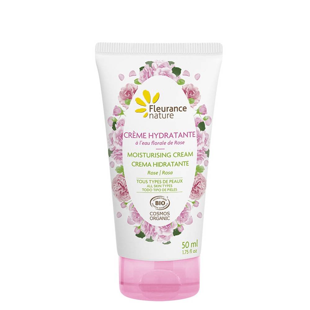 Crema hidratanta cu trandafiri, 50ml - Fleurance Nature