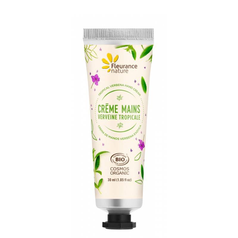 Crema de maini cu verbina tropicala, 30ml - Fleurance Nature