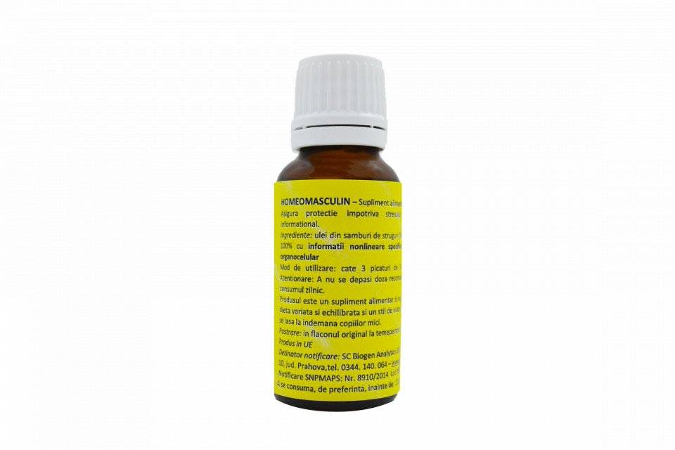 Homeomasculin, 20ml - Homeogenezis