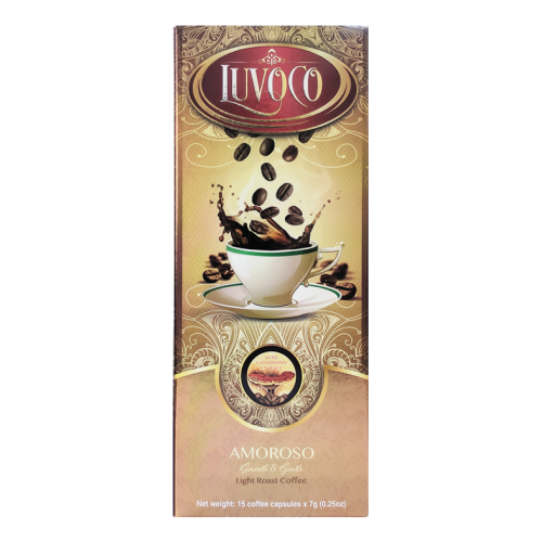 Luvoco Amoroso - capsule de cafea cu ganoderma 15buc - Gano Excel