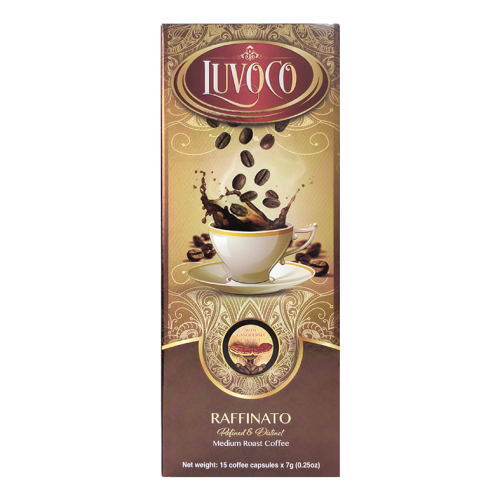 Luvoco Raffinato - capsule de cafea cu ganoderma 15buc - Gano Excel 