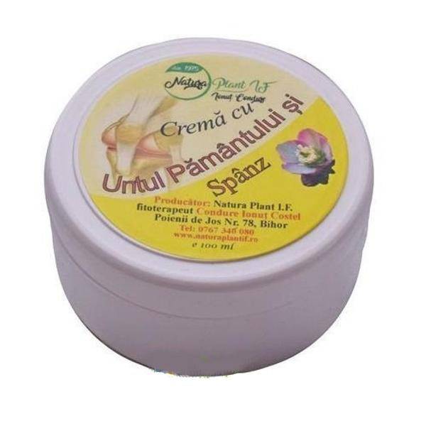 Crema untul pamantului si spanz, 100ml - Natura Plant Poieni