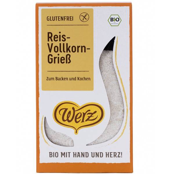 Gris de orez, fara gluten, 250g - Werz