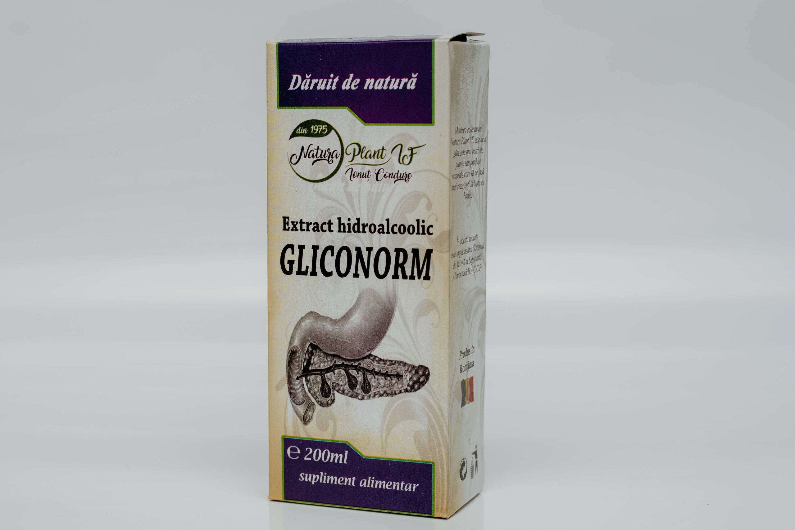 Extract gliconorm, 200ml – Natura Plant Poieni