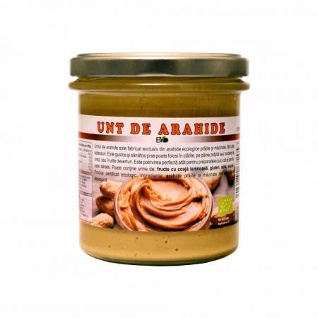 Unt de arahide, eco-bio, 350g - Deco