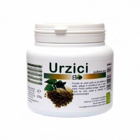 Pudra din frunze de urzici, eco-bio 200g - Deco Italia