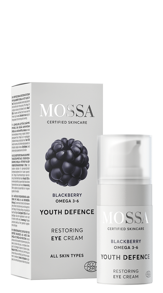 Crema reparatoare pentru ochi, Youth Defence, 15ml - Mossa