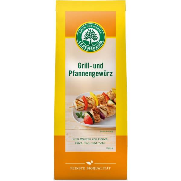 Amestec de condimente pentru gratar, eco-bio, 50g - Lebensbaum