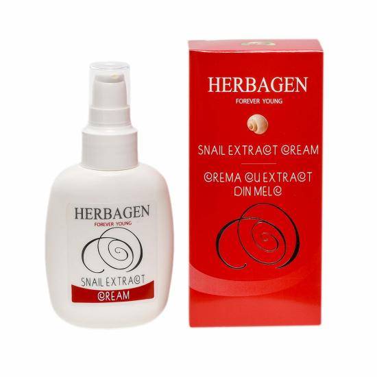 Crema cu extract din melc, 100ml - Herbagen