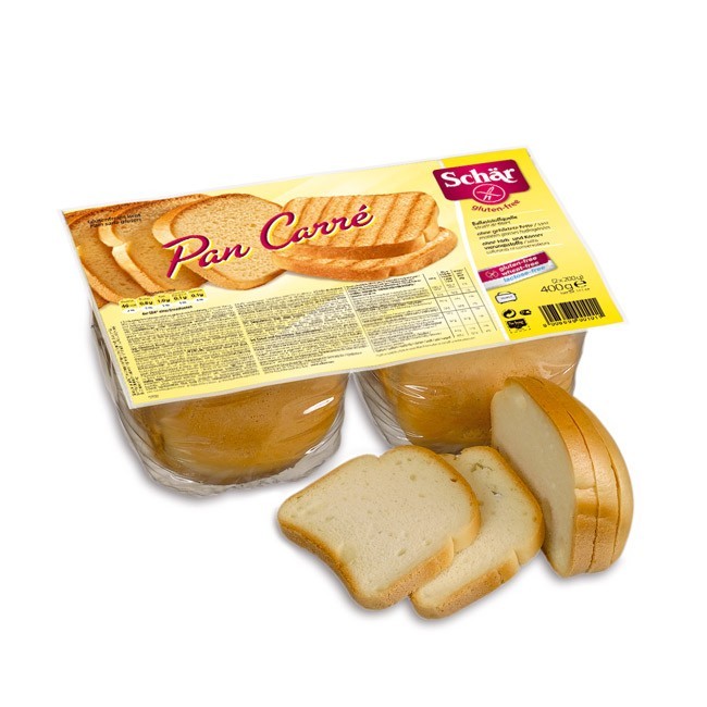 Pan Carre paine feliata fara gluten 2x200g (400g) - Dr. Schar