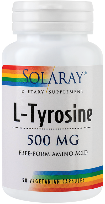 L-Tyrosine 500mg 50tb - Solaray - Secom